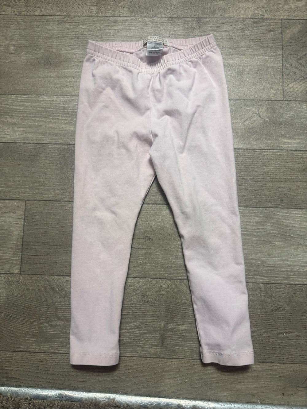 The Beaufort Bonnet Company Light Pink Girls' Jersey Leggings
